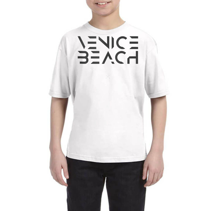 Venice Beach Santa Monica California Ca Tonal Type Tank Top Youth Tee by darinelelwell | Artistshot