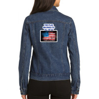 It S A B Funny Ad Day To Be A Beer Ladies Denim Jacket | Artistshot