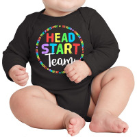 Teacher Early Childhood Education Preschool Head Start Crew T Shirt Long Sleeve Baby Bodysuit | Artistshot