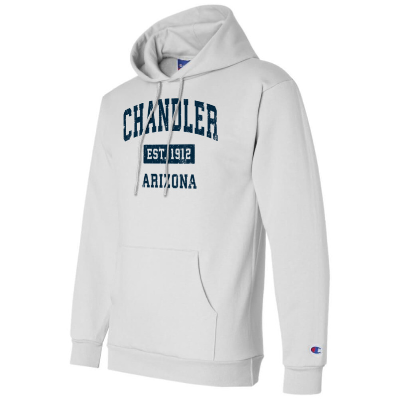 Chandler Arizona Az Vintage Sports Design Navy Print Pullover Hoodie Champion Hoodie | Artistshot