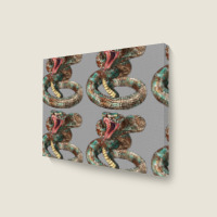 Rattle Snake Landscape Canvas Print | Artistshot