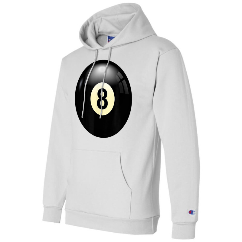 Play Billiards, No 8 Billiard Pool Or Snooker Balls Number 8 T Shirt Champion Hoodie | Artistshot