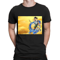 Blue Giant Dragon T-shirt | Artistshot