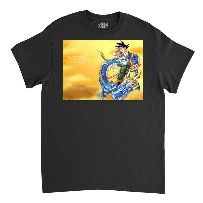 Blue Giant Dragon Classic T-shirt by TobyShop | Artistshot