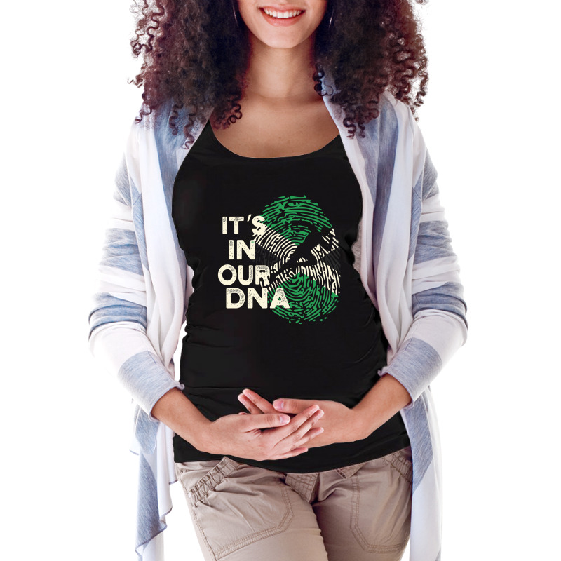 Jamaican In My Dna Maternity Scoop Neck T-shirt | Artistshot