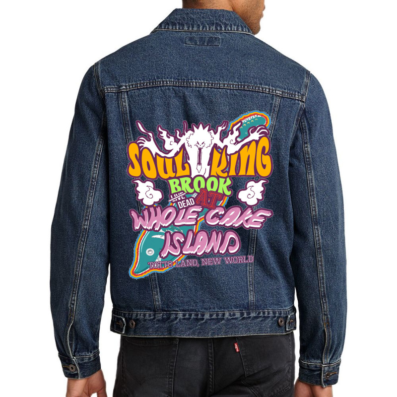 Soul King At Whole Cake Island Men Denim Jacket | Artistshot