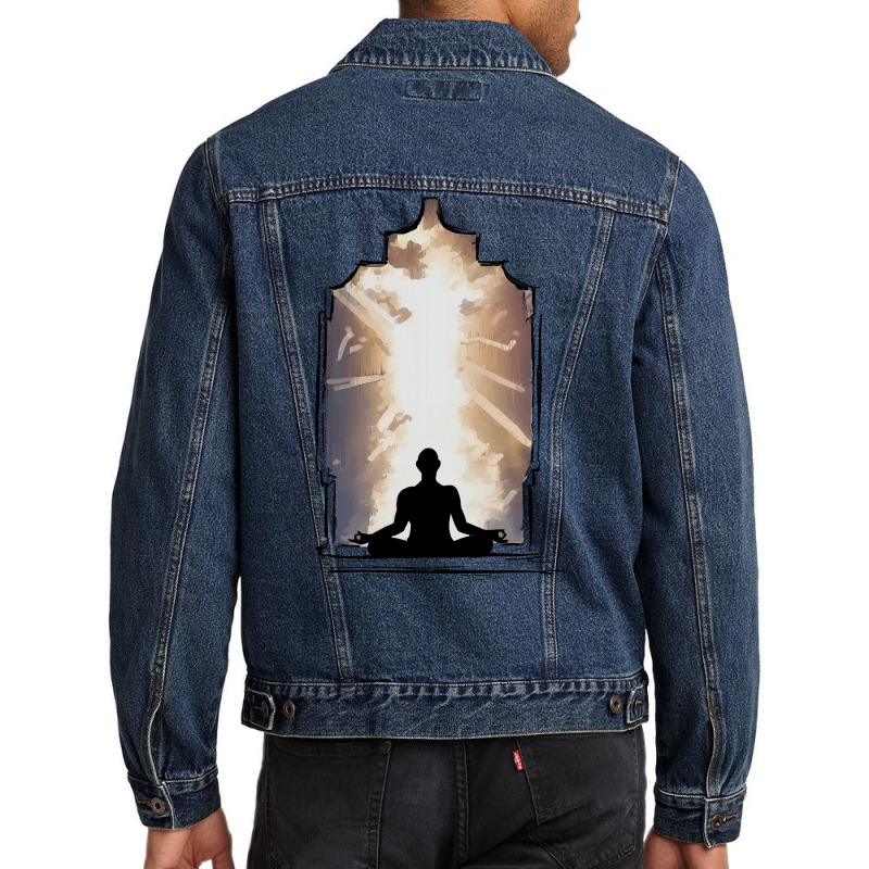 International Yoga Day T  Shirt International Yoga Day T  Shirt Men Denim Jacket by awfulelectronic | Artistshot