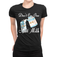 Funny Milk Design T  Shirtmilk Milkman Milk Drinker T  Shirt (3) Ladies Fitted T-shirt | Artistshot