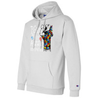 Fight For Autism Awareness World Autism Awareness Day 2021 T Shirt Champion Hoodie | Artistshot