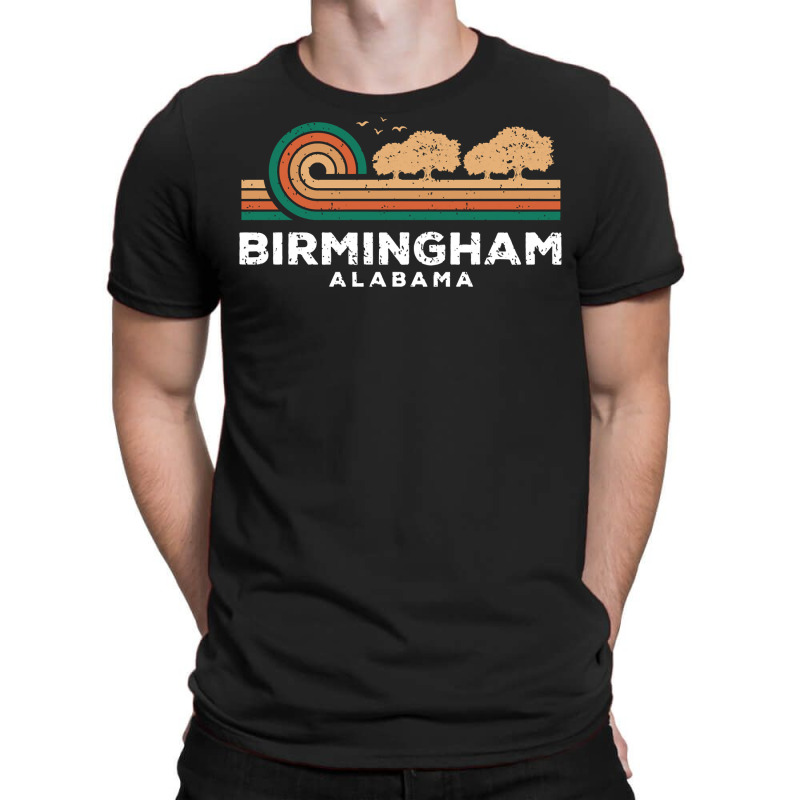 Vintage Birmingham Sunset Alabama Souvenir Long Sleeve T Shirt T-Shirt by paisleafuscaldo | Artistshot