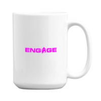 'engage' Funny Trend New Gifts Essensial Captain Jean Luc Picard 15 Oz Coffee Mug | Artistshot