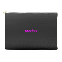 'engage' Funny Trend New Gifts Essensial Captain Jean Luc Picard Accessory Pouches | Artistshot