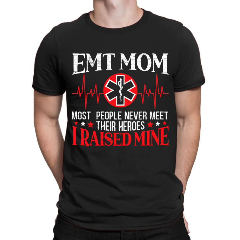 Womens Emt Mom Emergency Medical Technician Mothers Day Ambulance T-shirt | Artistshot