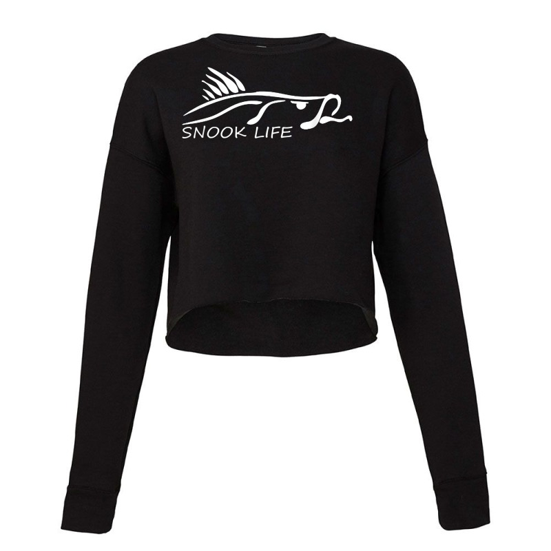 Snook Fishing   Saltwater Snook T Shirt Cropped Sweater by aryanahjerich | Artistshot