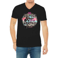 The Thunder And The Lightning Western Rolls And Strikes T Shirt V-neck Tee | Artistshot