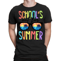 Last Day Of School Schools Out For Summer Teacher Vintage T-shirt | Artistshot