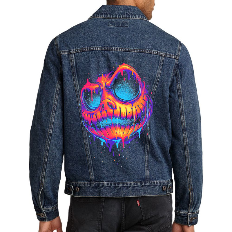 Drip Of Nightmares Men Denim Jacket | Artistshot