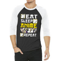 Eat Japan Tee Funny Black Sleep 3/4 Sleeve Shirt | Artistshot