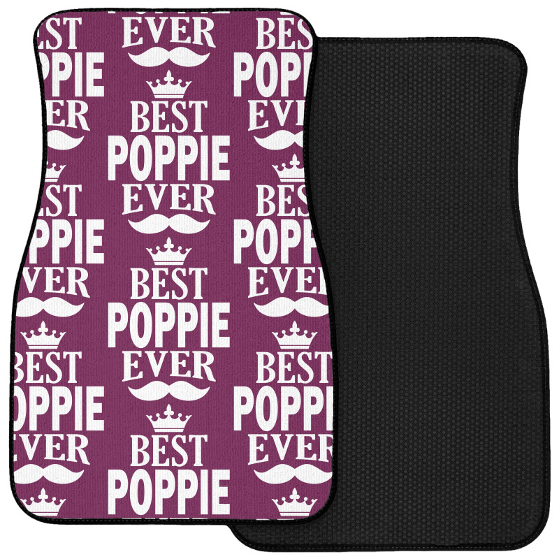 Best Poppie Ever Front Car Mat | Artistshot