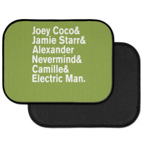 Prince Aliases Joey Coco & Jamie Starr Threads Rear Car Mat | Artistshot