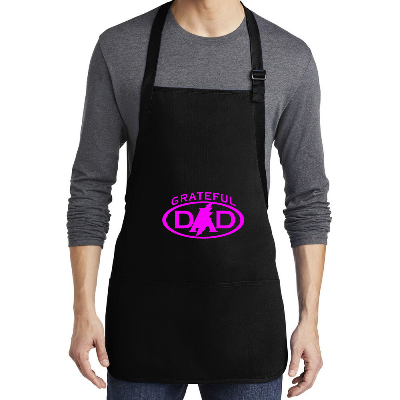 Grateful Funny Trend New Gifts Essensial Dead Grateful Dad Medium-length Apron | Artistshot