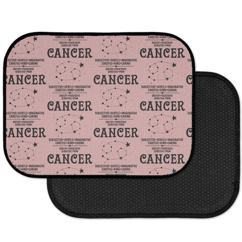 Cancer Zodiac Sign Rear Car Mat | Artistshot