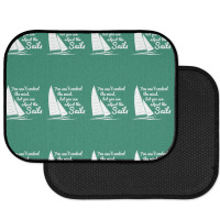 You Can't Control Wind But Adjust The Sails Rear Car Mat | Artistshot