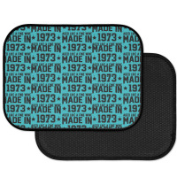 Made In 1973 Aged Like A Fine Wine Rear Car Mat | Artistshot