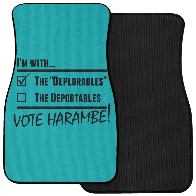 Harambe Deplorables Front Car Mat | Artistshot