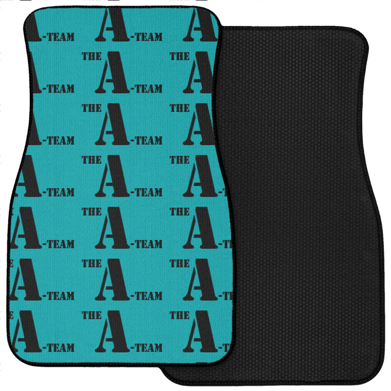 The A Team Stencil Tshirt Front Car Mat | Artistshot