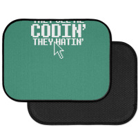 They See Me Codin' They Hatin' Rear Car Mat | Artistshot