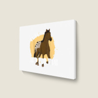 I Have An App For That, Appaloosa T Shirt Landscape Canvas Print | Artistshot