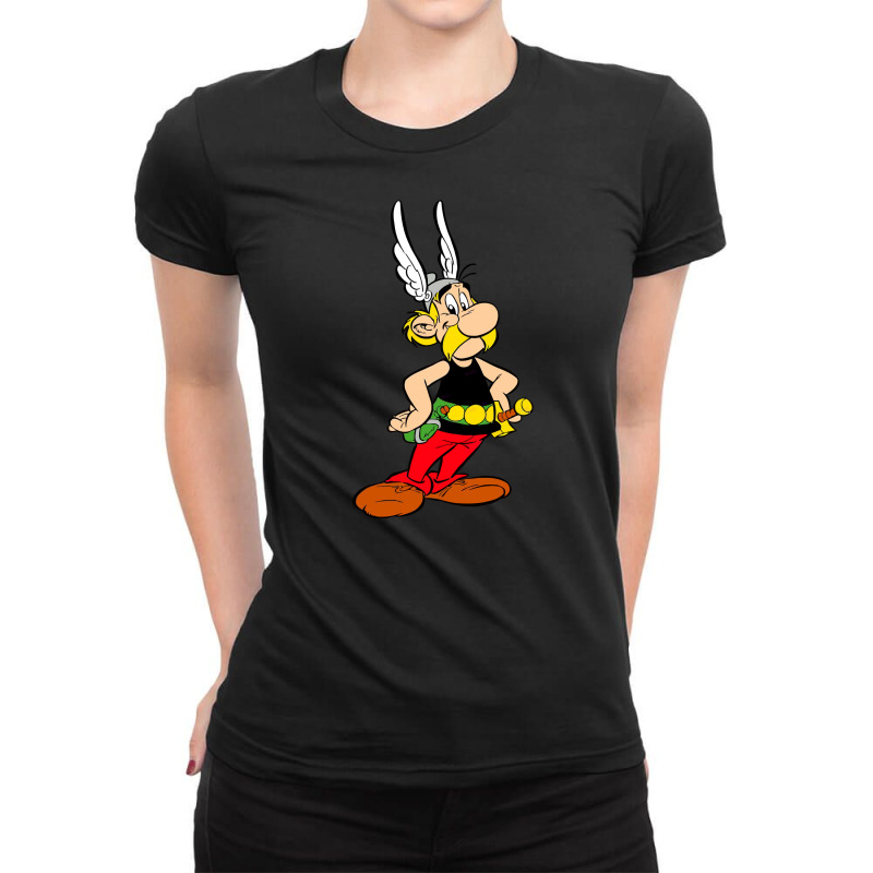 Asterix Ladies Fitted T-Shirt by nanadesi | Artistshot