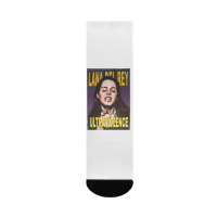 Lana Dell Ray Smoking Girl Crew Socks | Artistshot