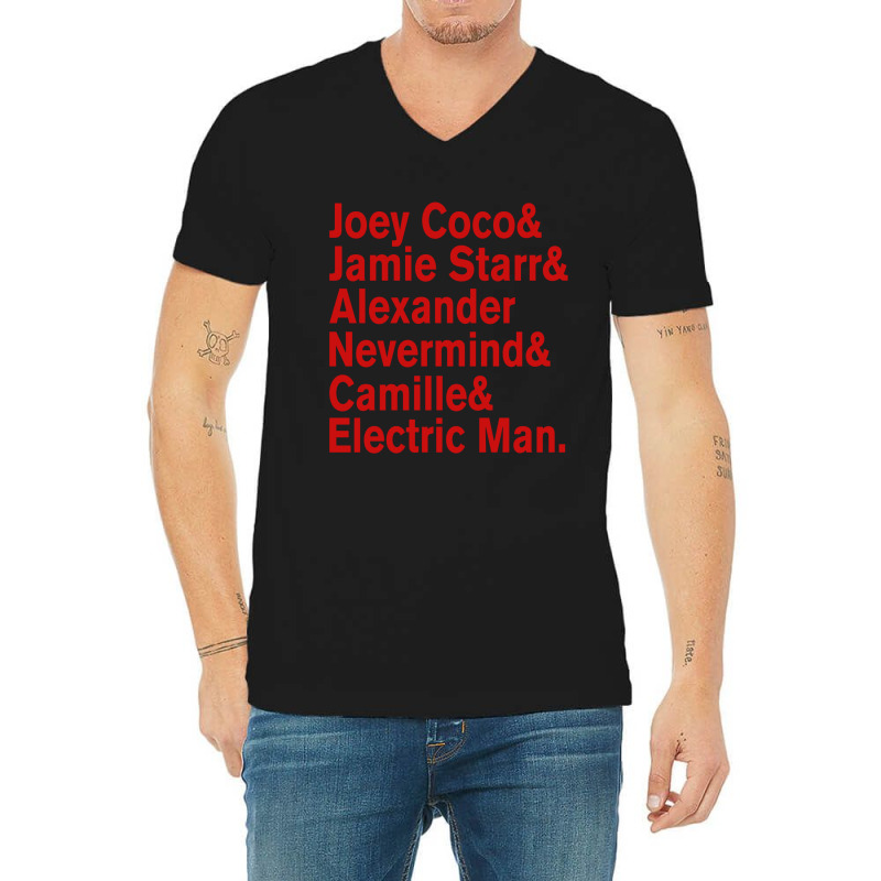 Aliases Joey Coco V-neck Tee | Artistshot