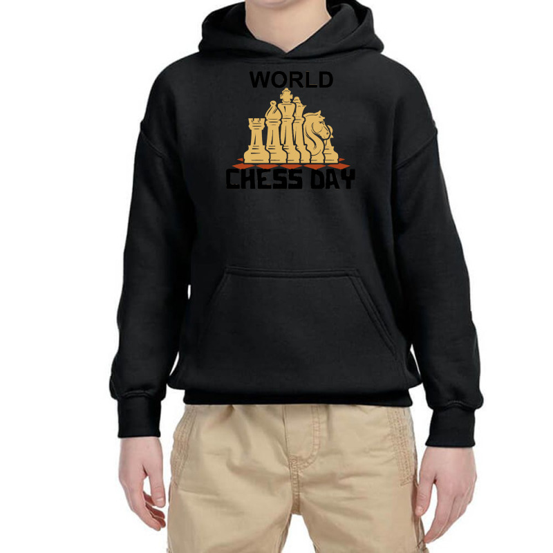 Chess Lover T  Shirt International Chess Day Youth Hoodie by blossomparkour | Artistshot