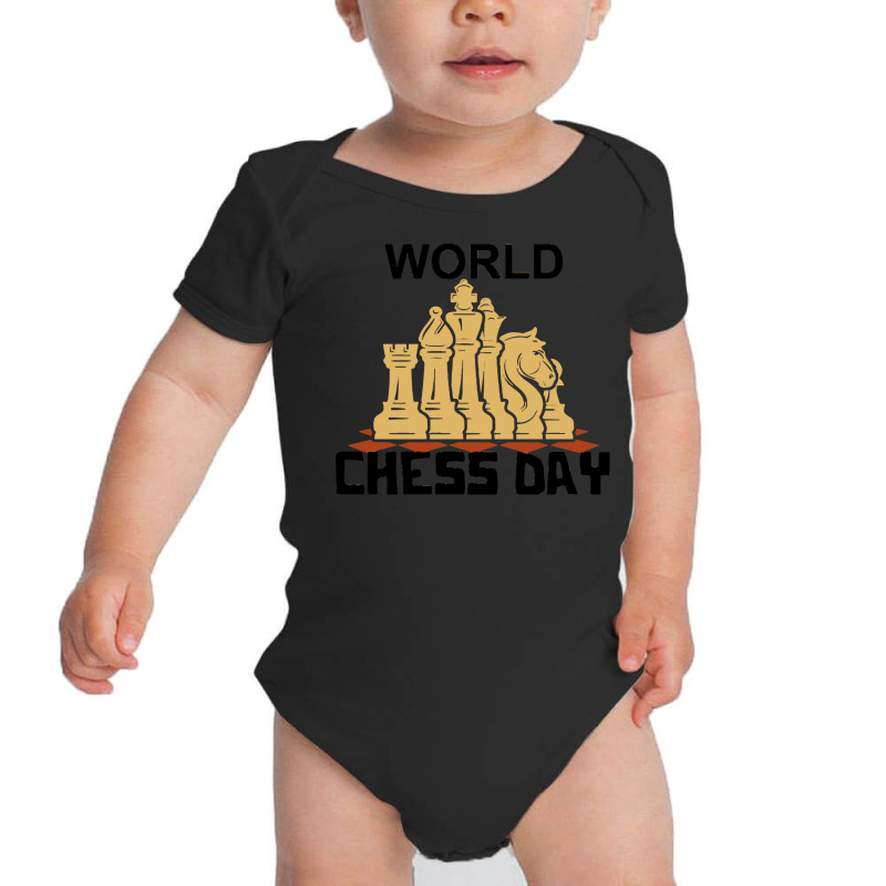 Chess Lover T  Shirt International Chess Day Baby Bodysuit by blossomparkour | Artistshot