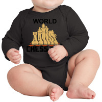 Chess Lover T  Shirt International Chess Day Long Sleeve Baby Bodysuit | Artistshot