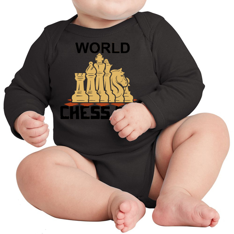 Chess Lover T  Shirt International Chess Day Long Sleeve Baby Bodysuit by blossomparkour | Artistshot