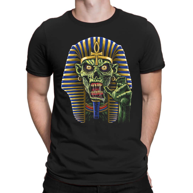 Zombie Egyptian Pharaoh Mummy Horror Scary T-Shirt by TaneaMartese | Artistshot