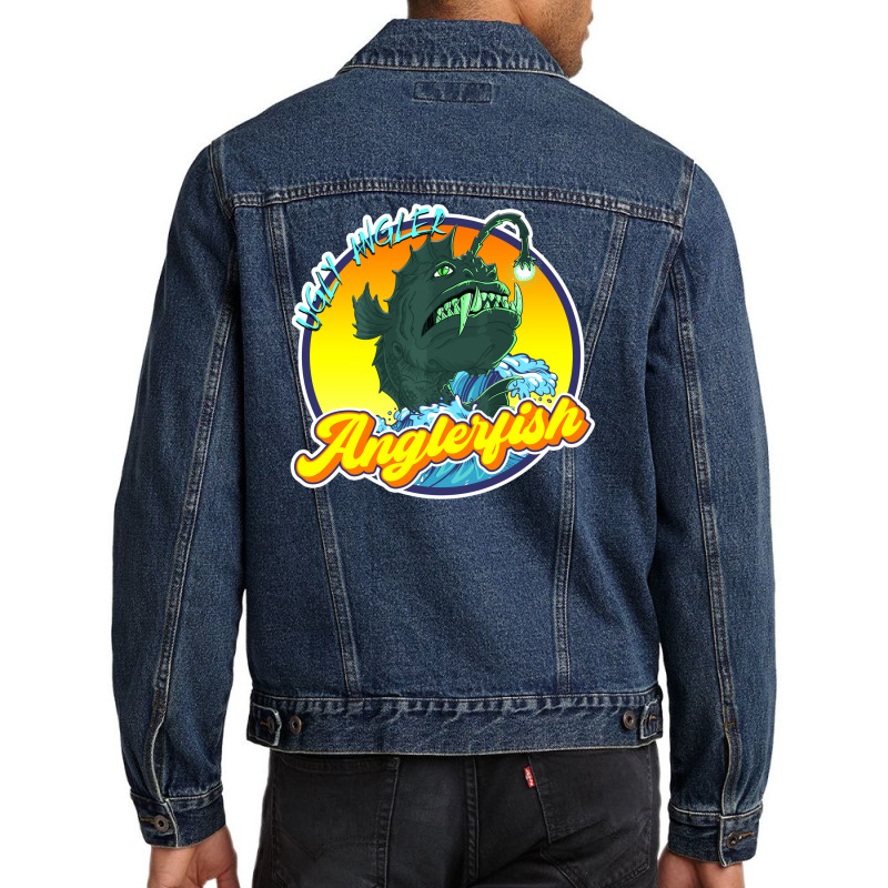 Anglerfish Ugly Anger Men Denim Jacket | Artistshot