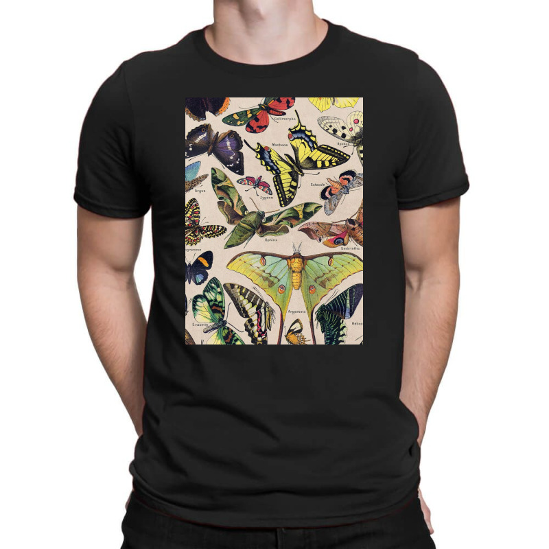 Adolphe Millot - Classic Vintage Butterfly T-shirt | Artistshot