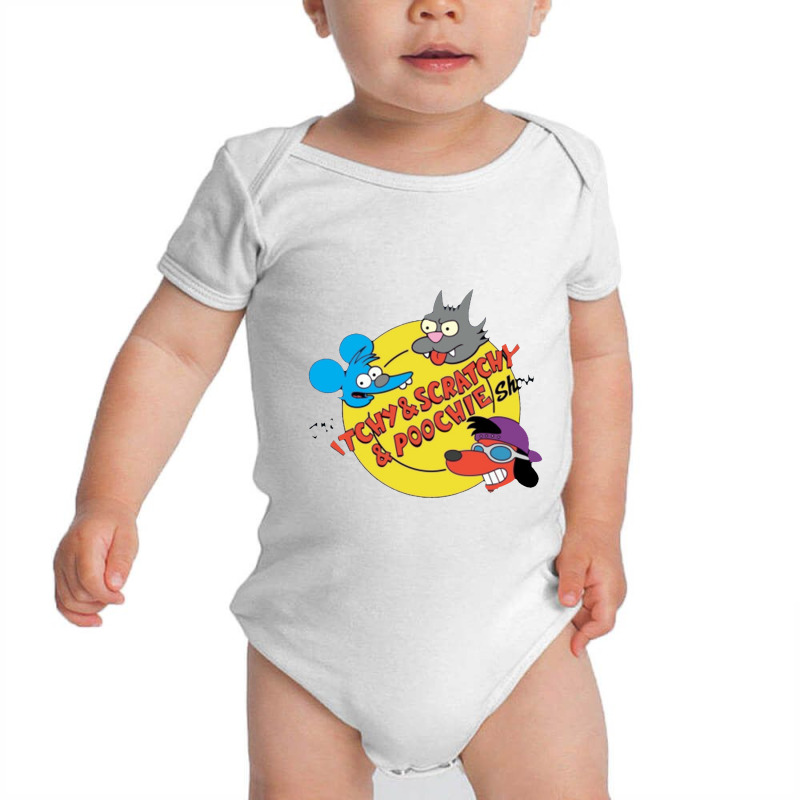 Itchy & Scratchy Baby Bodysuit | Artistshot