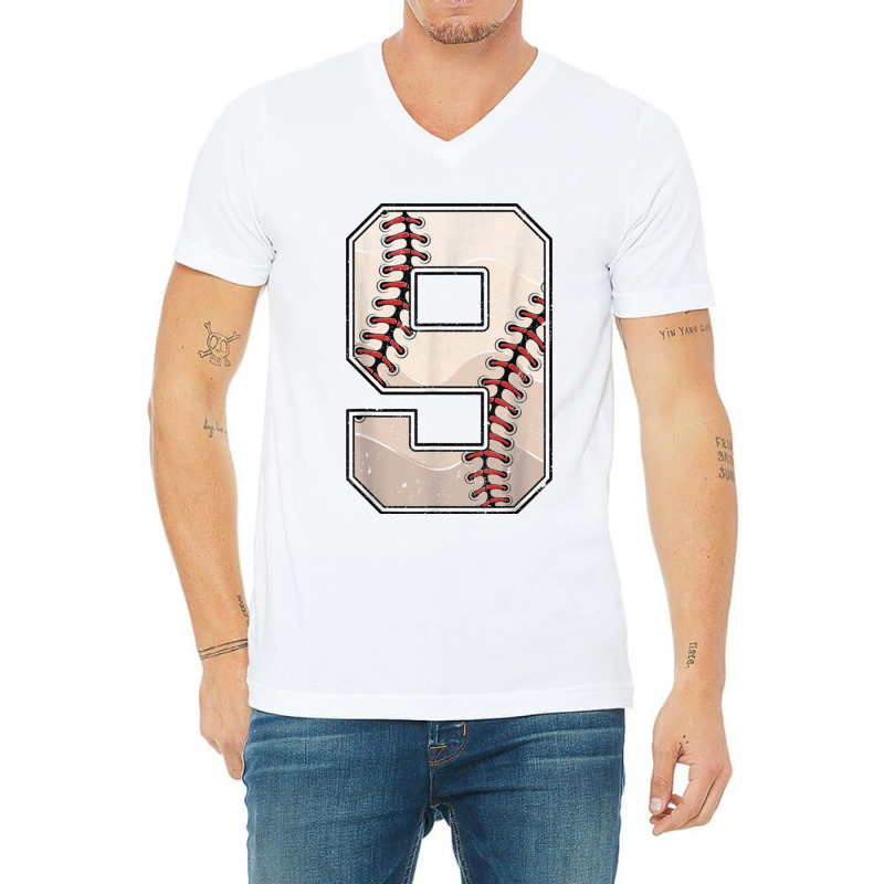 Baseball V-neck Tee | Artistshot