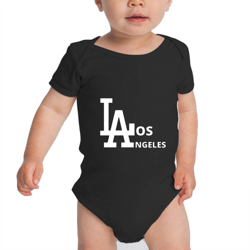 Los Angeles City Baby Bodysuit by creativelylily | Artistshot