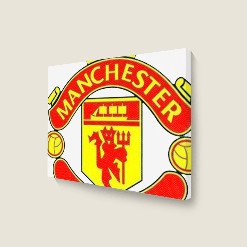 Manchester Cr7 Landscape Canvas Print | Artistshot