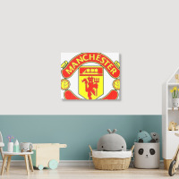 Manchester Cr7 Landscape Canvas Print | Artistshot