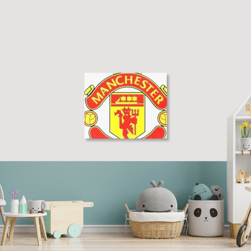 Manchester Cr7 Landscape Canvas Print | Artistshot