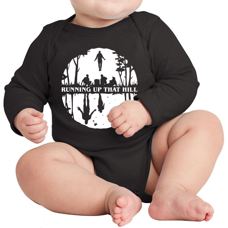 Running Up That Hill Scene Long Sleeve Baby Bodysuit by Syeikh | Artistshot