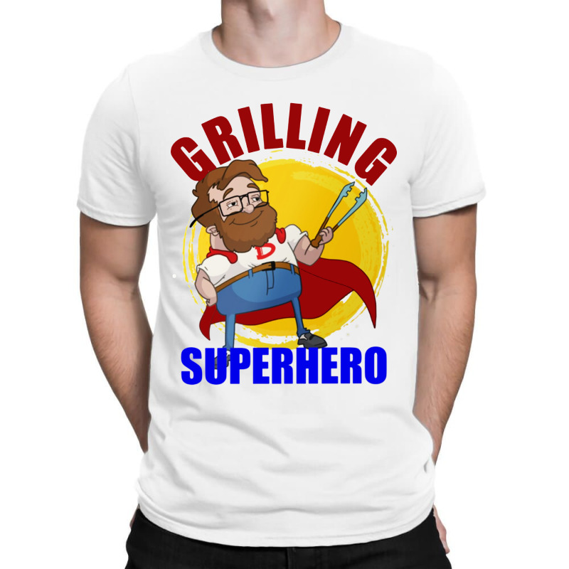 Grilling Superhero T-shirt | Artistshot